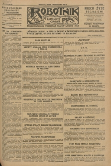 Robotnik : centralny organ P.P.S. R.33, nr 273 (5 października 1927) = nr 3113
