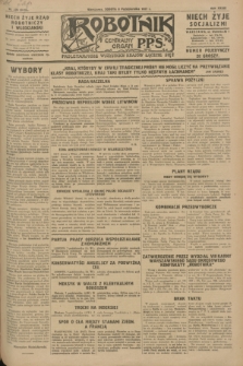 Robotnik : centralny organ P.P.S. R.33, nr 276 (8 października 1927) = nr 3116