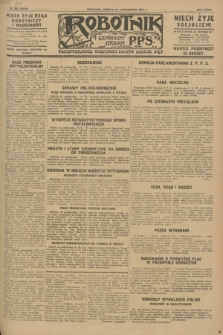 Robotnik : centralny organ P.P.S. R.33, nr 297 (29 października 1927) = nr 3137