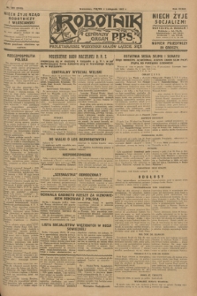 Robotnik : centralny organ P.P.S. R.33, nr 303 (4 listopada 1927) = nr 3143