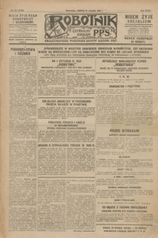 Robotnik : centralny organ P.P.S. R.33, nr 358 (31 grudnia 1927) = nr 3198