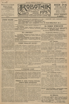 Robotnik : centralny organ P.P.S. R.34, nr 8 (8 stycznia 1928) = nr 3205