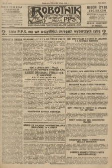 Robotnik : centralny organ P.P.S. R.34, nr 33 (2 lutego 1928) = nr 3230