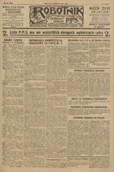 Robotnik : centralny organ P.P.S. R.34, nr 34 (3 lutego 1928) = nr 3231