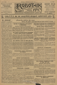 Robotnik : centralny organ P.P.S. R.34, nr 54 (23 lutego 1928) = nr 3251