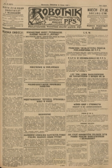 Robotnik : centralny organ P.P.S. R.34, nr 75 (15 marca 1928) = nr 3271
