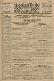 Robotnik : centralny organ P.P.S. R.34, nr 83 (23 marca 1928) = nr 3279