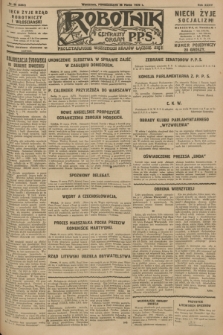 Robotnik : centralny organ P.P.S. R.34, nr 86 (26 marca 1928) = nr 3282