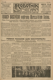 Robotnik : centralny organ P.P.S. R.34, nr 88 (28 marca 1928) = nr 3283