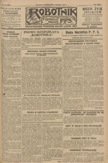 Robotnik : centralny organ P.P.S. R.34, nr 94 (2 kwietnia 1928) = nr 3289