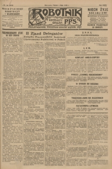 Robotnik : centralny organ P.P.S. R.34, nr 124 (4 maja 1928) = nr 3319