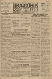 Robotnik : centralny organ P.P.S. R.34, nr 130 (10 maja 1928) = nr 3325