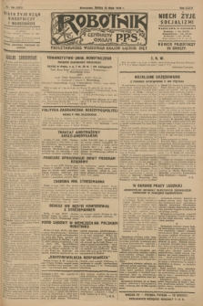 Robotnik : centralny organ P.P.S. R.34, nr 136 (16 maja 1928) = nr 3331
