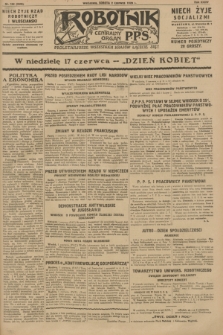Robotnik : centralny organ P.P.S. R.34, nr 152 (2 czerwca 1928) = nr 3346
