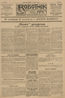 Robotnik : centralny organ P.P.S. R.34, nr 160 (10 czerwca 1928) = nr 3354