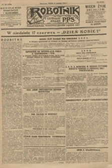 Robotnik : centralny organ P.P.S. R.34, nr 165 (15 czerwca 1928) = nr 3359