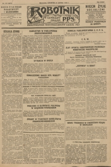 Robotnik : centralny organ P.P.S. R.34, nr 171 (21 czerwca 1928) = nr 3371