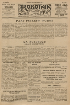 Robotnik : centralny organ P.P.S. R.34, nr 179 (29 czerwca 1928) = nr 3378