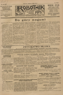 Robotnik : centralny organ P.P.S. R.34, nr 195 (14 lipca 1928) = nr 3393
