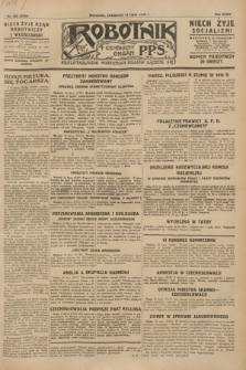 Robotnik : centralny organ P.P.S. R.34, nr 200 (19 lipca 1928) = nr 3398