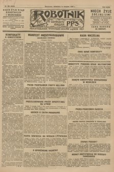 Robotnik : centralny organ P.P.S. R.34, nr 224 (12 sierpnia 1928) = nr 3422