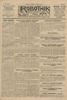 Robotnik : centralny organ P.P.S. R.34, nr 233 (21 sierpnia 1928) = nr 3430