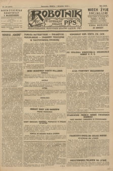 Robotnik : centralny organ P.P.S. R.34, nr 244 (1 września 1928) = nr 3441