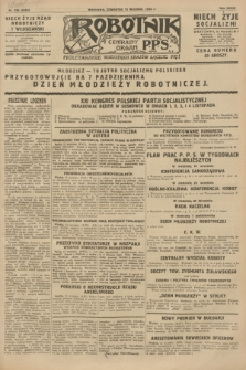 Robotnik : centralny organ P.P.S. R.34, nr 256 (13 września 1928) = nr 3453