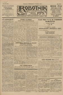 Robotnik : centralny organ P.P.S. R.34, nr 260 (17 września 1928) = nr 3467