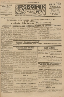 Robotnik : centralny organ P.P.S. R.34, nr 268 (23 września 1928) = nr 3475