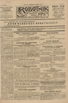 Robotnik : centralny organ P.P.S. R.34, nr 270 (27 września 1928) = nr 3477