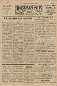 Robotnik : centralny organ P.P.S. R.34, nr 274 (1 października 1928) = nr 3481