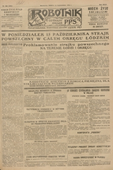 Robotnik : centralny organ P.P.S. R.34, nr 285 (13 października 1928) = nr 3493
