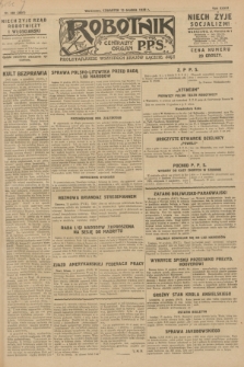 Robotnik : centralny organ P.P.S. R.36 [i.e. 34], nr 350 (13 grudnia 1928) = nr 3557