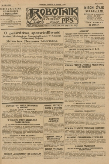 Robotnik : centralny organ P.P.S. R.36 [i.e. 34], nr 352 (15 grudnia 1928) = nr 3559