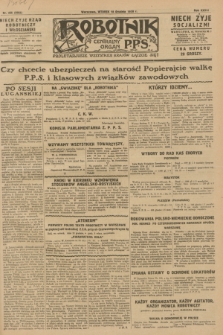 Robotnik : centralny organ P.P.S. R.36 [i.e. 34], nr 355 (18 grudnia 1928) = nr 3562