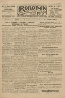Robotnik : centralny organ P.P.S. R.35, nr 16 (16 stycznia 1929) = nr 3588