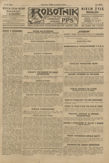 Robotnik : centralny organ P.P.S. R.35, nr 30 (30 stycznia 1929) = nr 3601