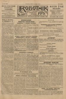 Robotnik : centralny organ P.P.S. R.35, nr 39 (9 lutego 1929) = nr 3610