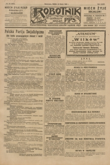 Robotnik : centralny organ P.P.S. R.35, nr 78 (20 marca 1929) = nr 3649