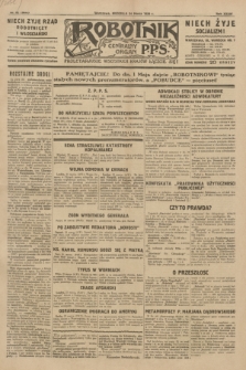Robotnik : centralny organ P.P.S. R.35, nr 82 (24 marca 1929) = nr 3653