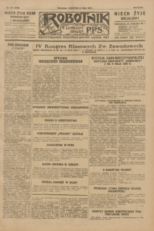 Robotnik : centralny organ P.P.S. R.35, nr 144 (23 maja 1929) = nr 3706