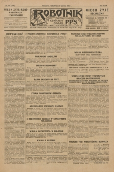 Robotnik : centralny organ P.P.S. R.35, nr 173 (20 czerwca 1929) = nr 3735