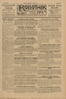 Robotnik : centralny organ P.P.S. R.35, nr 195 (13 lipca 1929) = nr 3756
