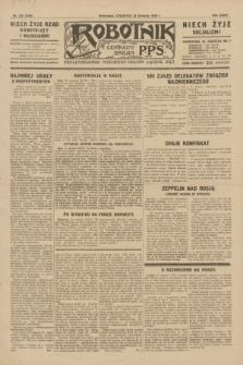 Robotnik : centralny organ P.P.S. R.35, nr 236 (22 sierpnia 1929) = nr 3796