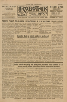Robotnik : centralny organ P.P.S. R.35, nr 265 (18 września 1929) = nr 3825