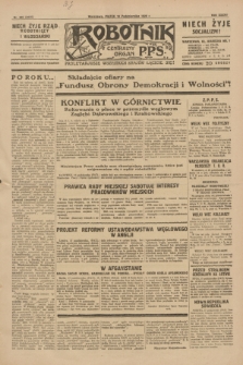 Robotnik : centralny organ P.P.S. R.35, nr 295 (18 października 1929) = nr 3855