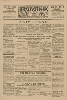 Robotnik : centralny organ P.P.S. R.35, nr 359 (8 grudnia 1929) = nr 3919