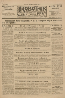 Robotnik : centralny organ P.P.S. R.37, nr 6 (6 stycznia 1931) = nr 4346