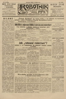 Robotnik : centralny organ P.P.S. R.37, nr 99 (13 marca 1931) = nr 4439